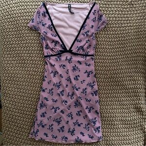 Sold out Motel Rocks floral mesh mini dress in XXS